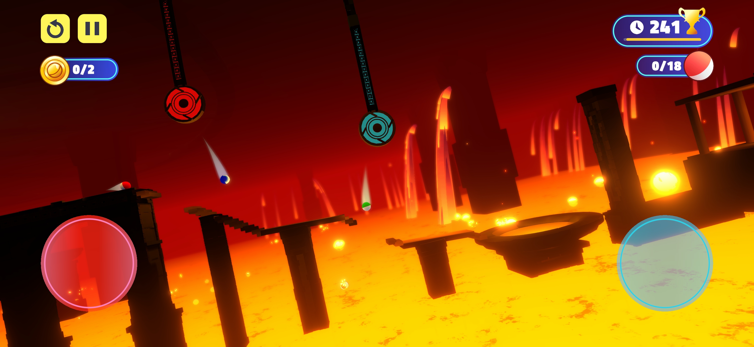 Perchang World — gameplay